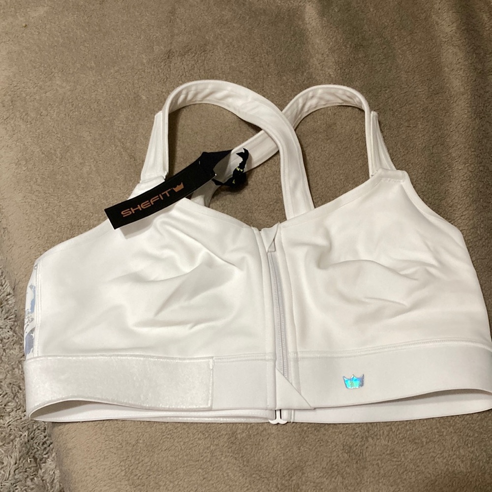 Shefit Flex Sports bra white size 3luxe